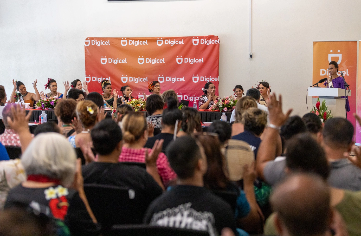 Miss Samoa contestants learn from P.M. Fiame