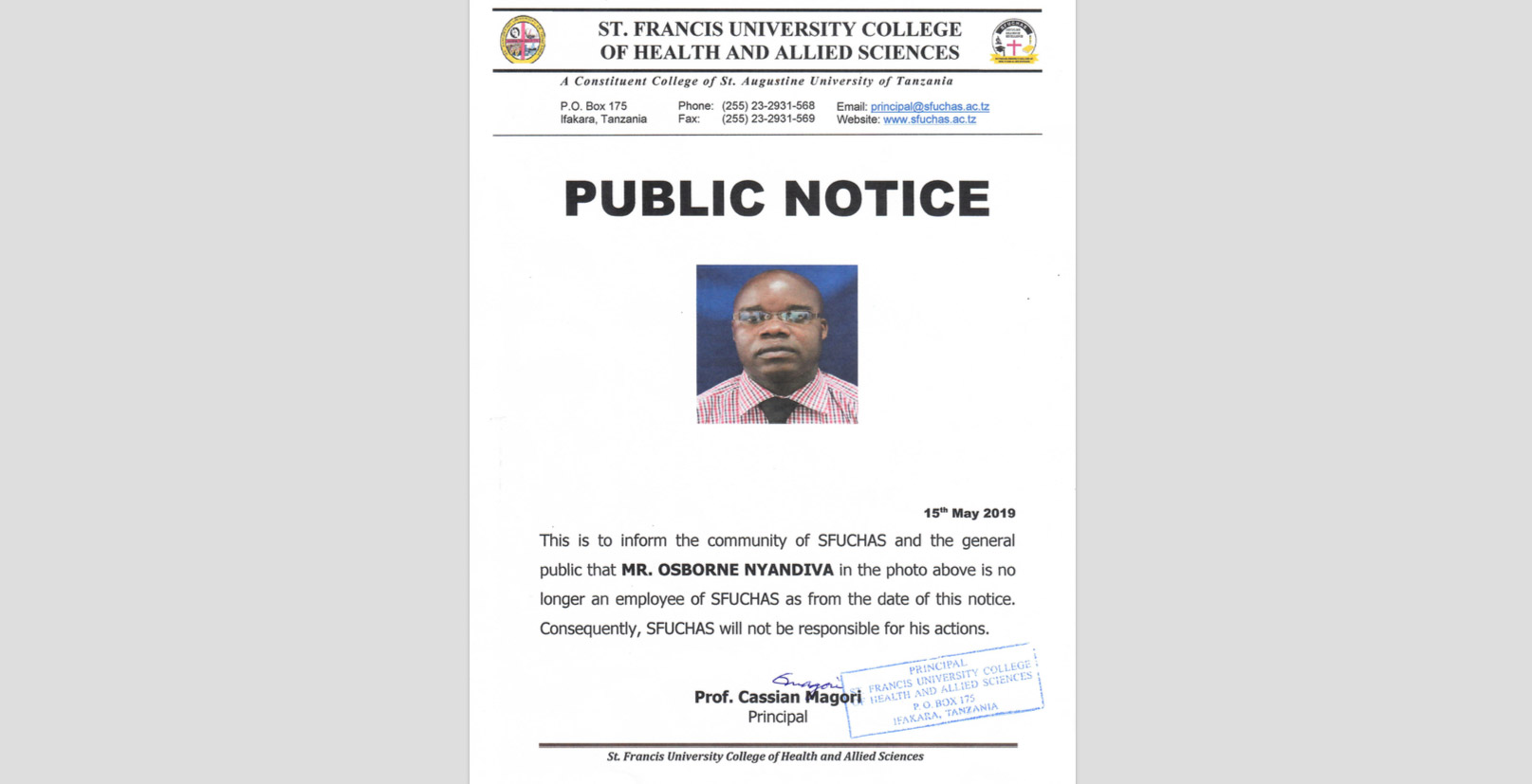  More allegations against N.U.S. Lecturer surface