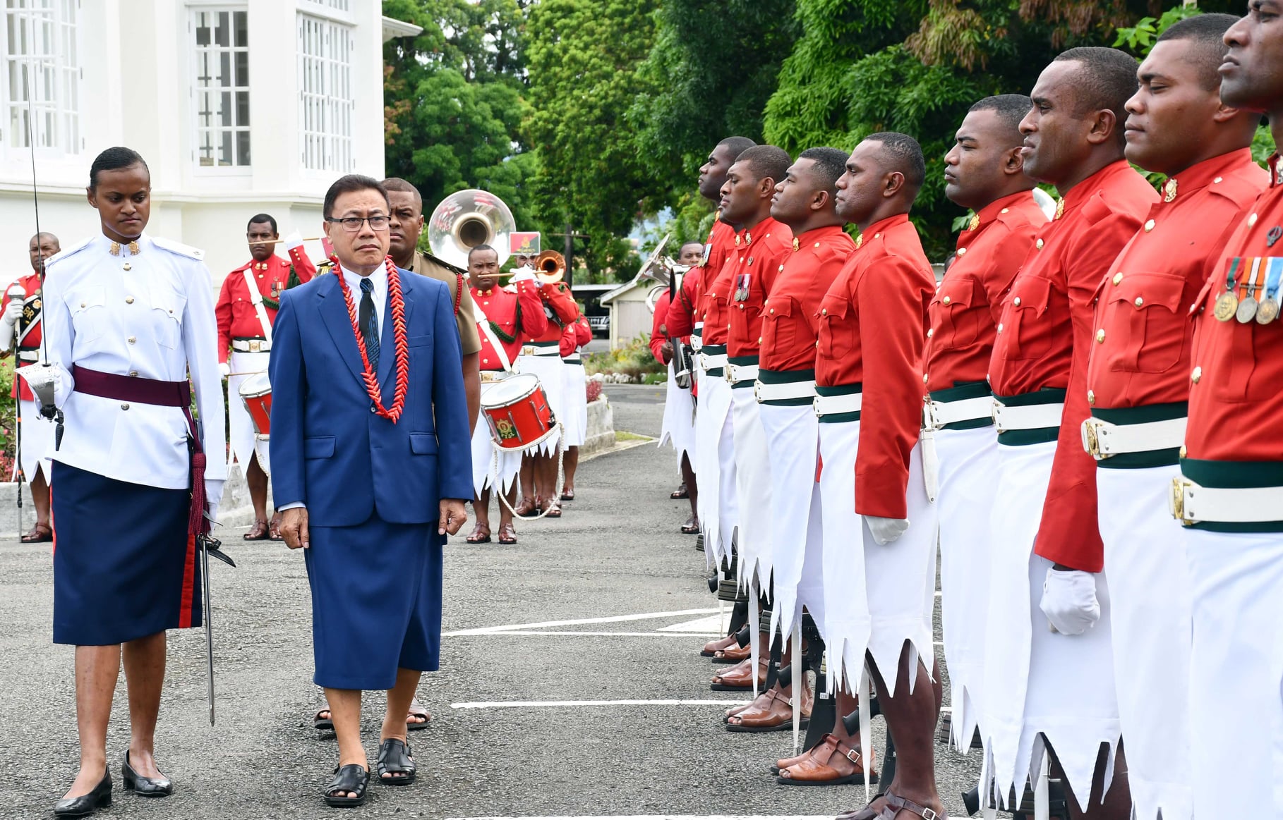 Samoa's High Commissioner presents credentials