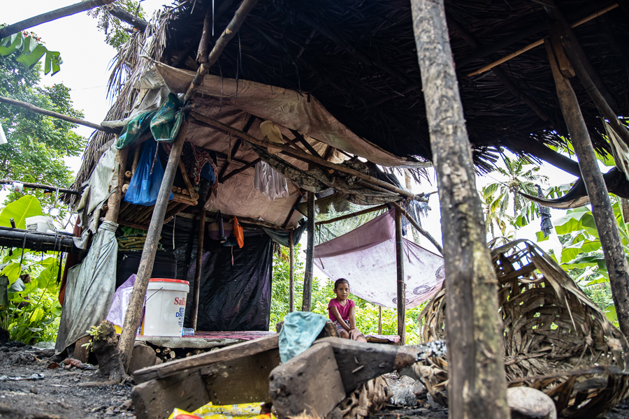 Family gives thanks amidst hardship