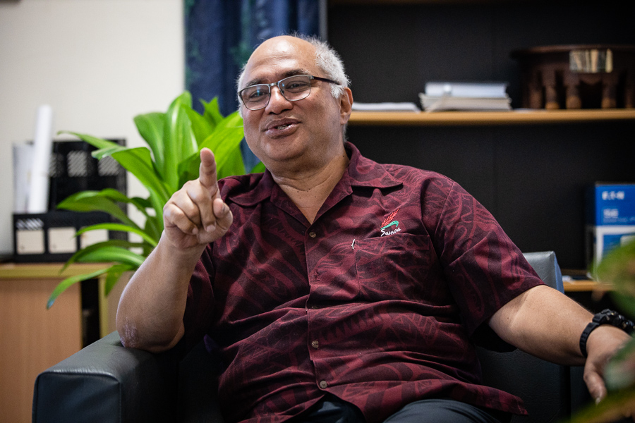 Professor Aiono hopes Queen's award inspires students